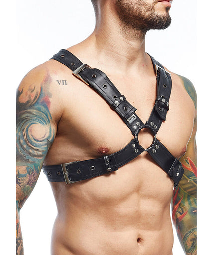 MOB - DNGEON BLACK HARNESS BELT ONE SIZE X