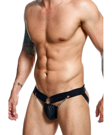 MOB - DNGEON BLACK CHAIN JOCKSTRAP EEN MAAT