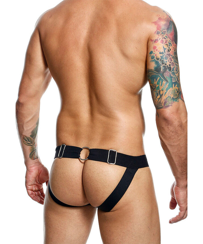 MOB - DNGEON BLACK CHAIN JOCKSTRAP EEN MAAT