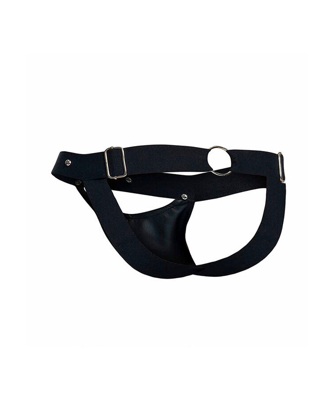 MOB - DNGEON JOCKSTRAP SPORTSMAN ZWART EEN MAAT