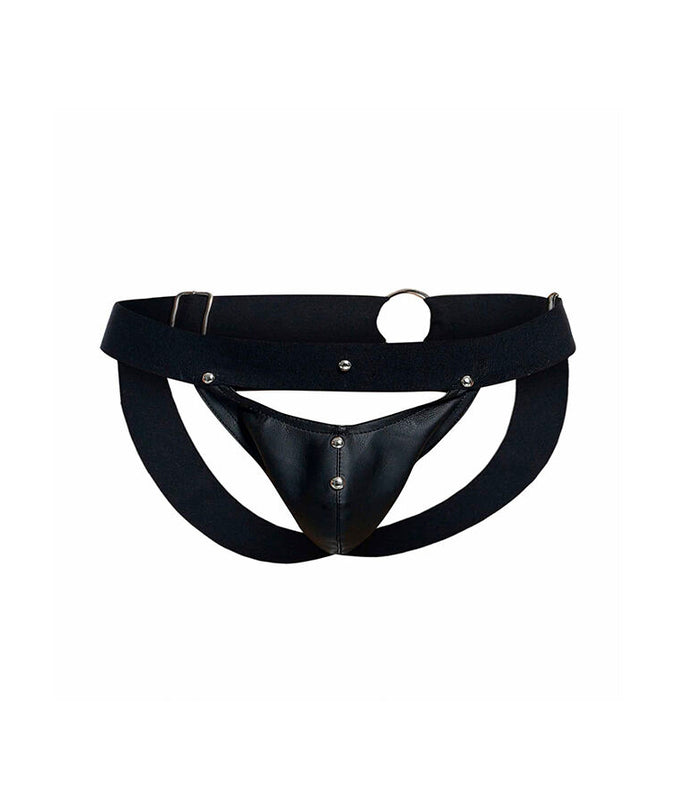 MOB - DNGEON JOCKSTRAP SPORTSMAN ZWART EEN MAAT
