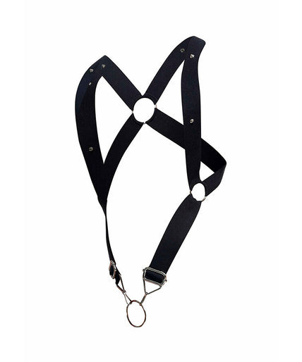 MOB - DNGEON BLACK CROSS BACK HARNESS ONE SIZE
