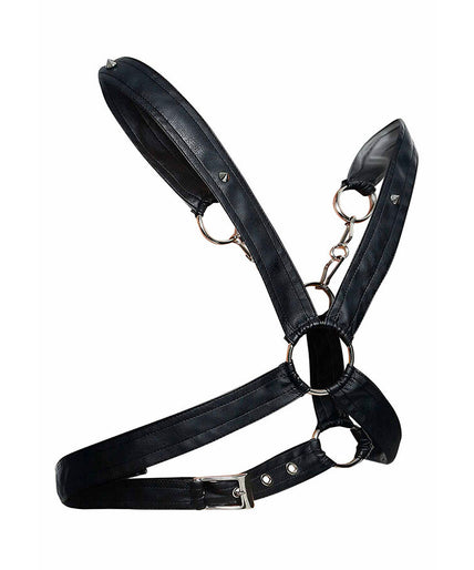 MOB - DNGEON CROSSED BLACK CHAIN HARNESS ONE SIZE