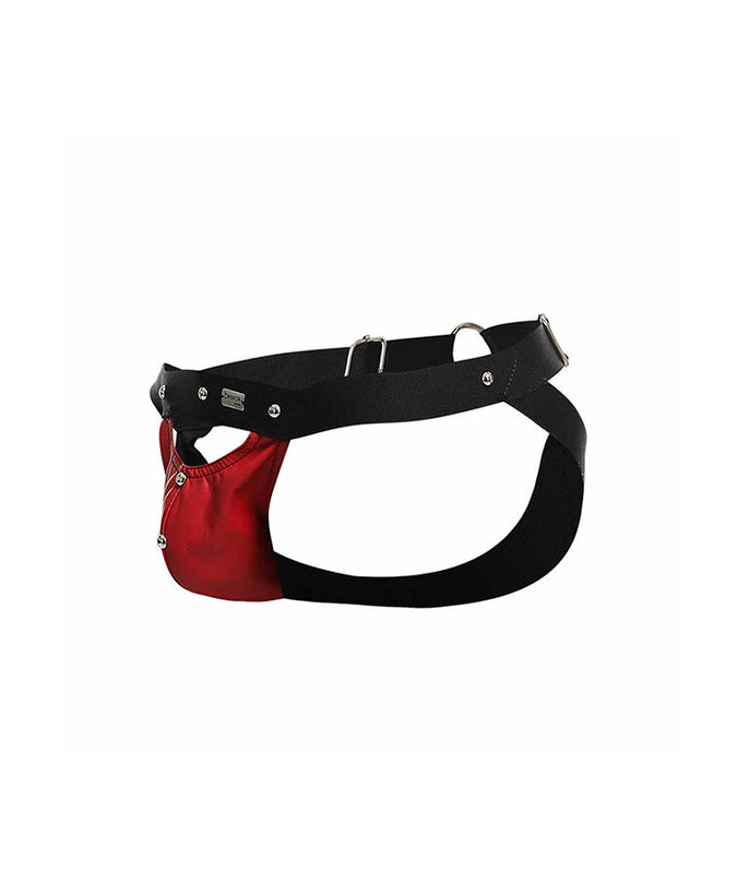 MOB - DNGEON JOCKSTRAP ATHLETE ROOD EEN MAAT