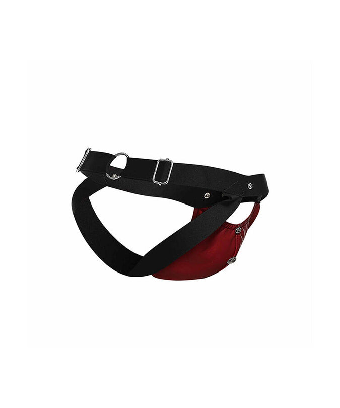 MOB - DNGEON JOCKSTRAP ATHLETE ROOD EEN MAAT