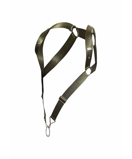 MOB - DNGEON GREEN STRAIGHT BACK HARNESS ONE SIZE