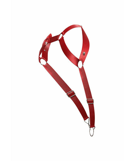 MOB - DNGEON RED STRAIGHT BACK HARNESS ONE SIZE