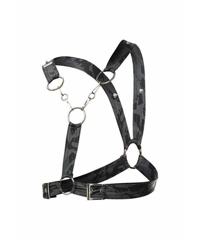 MOB - DNGEON SILVER HARNESS WITH CHAINS ONE SIZE