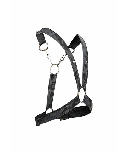 MOB - DNGEON SILVER HARNESS WITH CHAINS ONE SIZE