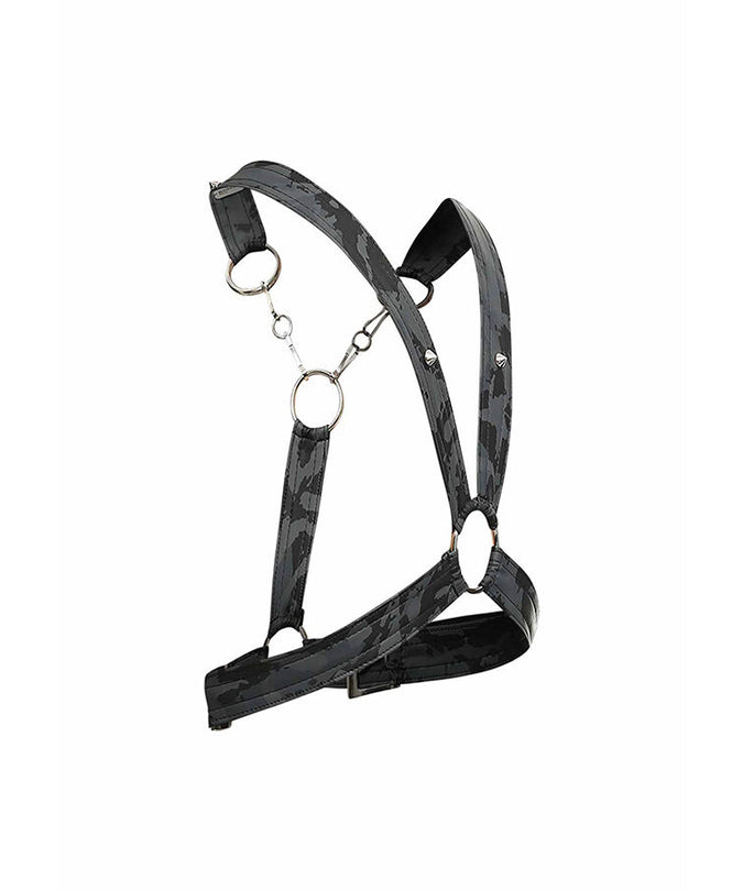 MOB - DNGEON SILVER HARNESS WITH CHAINS ONE SIZE