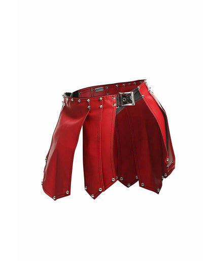 MOB - DNGEON RED ROMANDA SKIRT ONE SIZE
