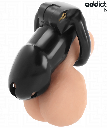 ADDICTED TOYS LOCKED - MINDNIGHT CELL PENIS CAGE SIZE L