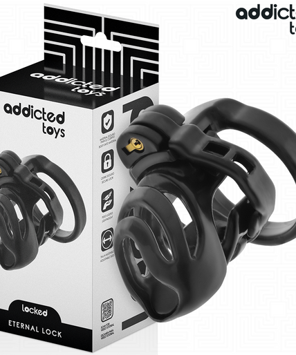 ADDICTED TOYS LOCKED - ETERNAL LOCK PENIS CAGE 9 CM