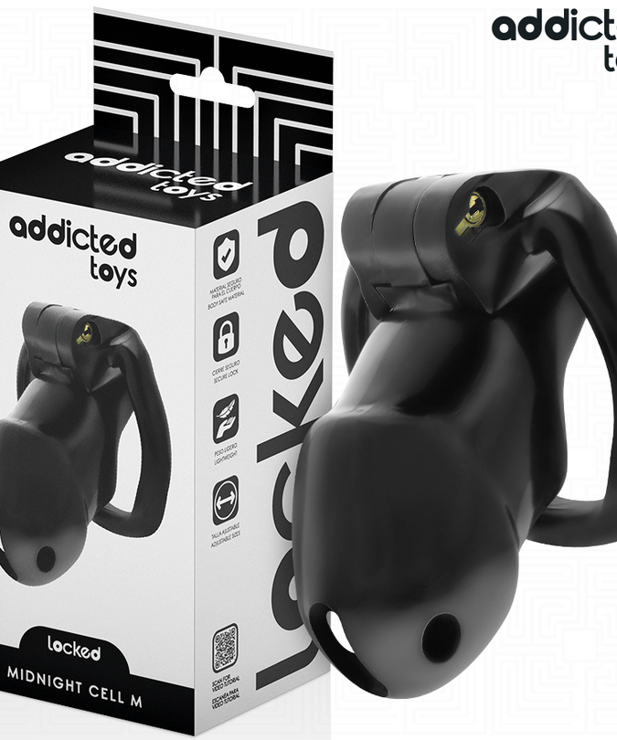 Addicted Toys Locked – Mindnight Cell Penis Cage Size M
