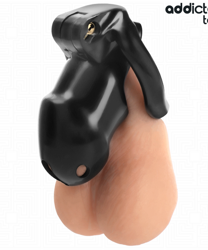 ADDICTED TOYS LOCKED - MINDNIGHT CELL PENIS CAGE SIZE M