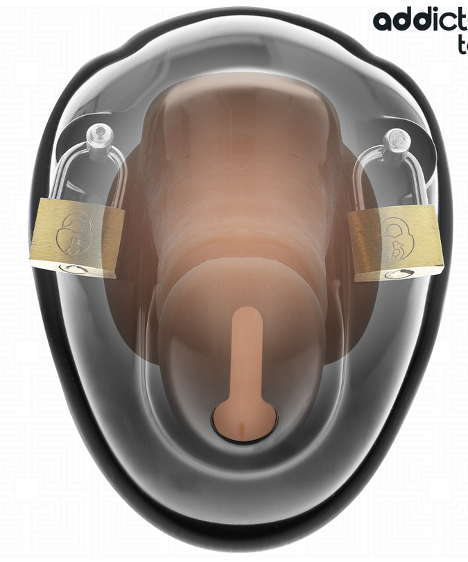 ADDICTED TOYS OP SLOT - SLEUTELVRIJE KUISHEIDSKOOI PENIS 11,5 CM