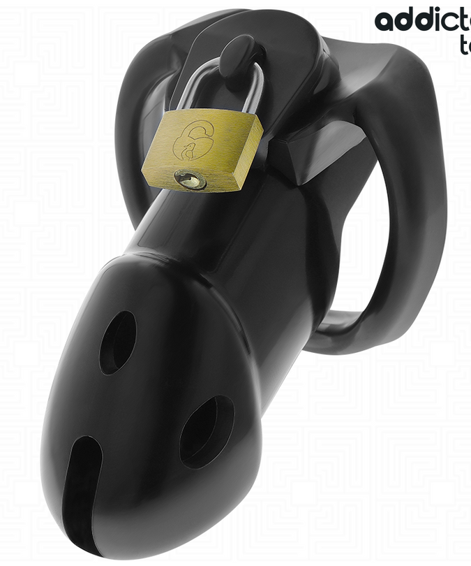 Addicted Toys Locked – Ongebroken Den Penis Kooi 9,8 Cm