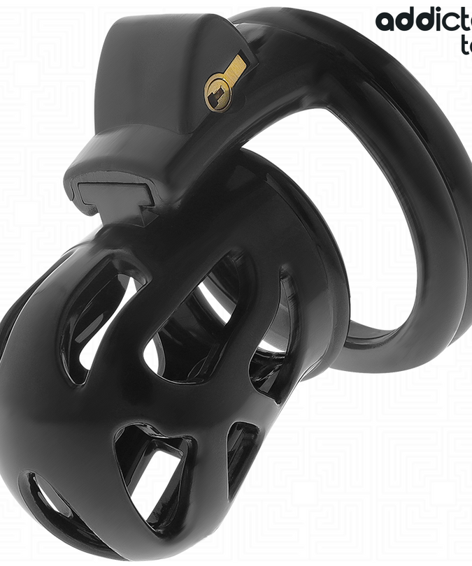 ADDICTED TOYS LOCKED - SILENT KEEP PENIS CAGE 7.5 CM