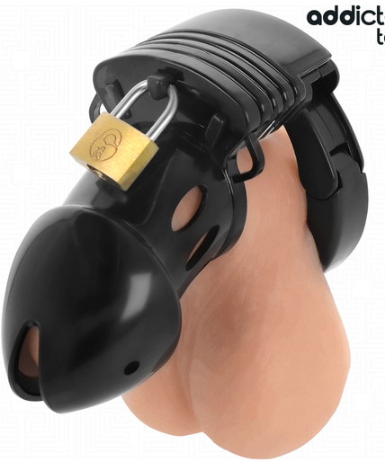 ADDICTED TOYS LOCKED - CHASTITY DEPTHS PENIS CAGE 7.5 CM
