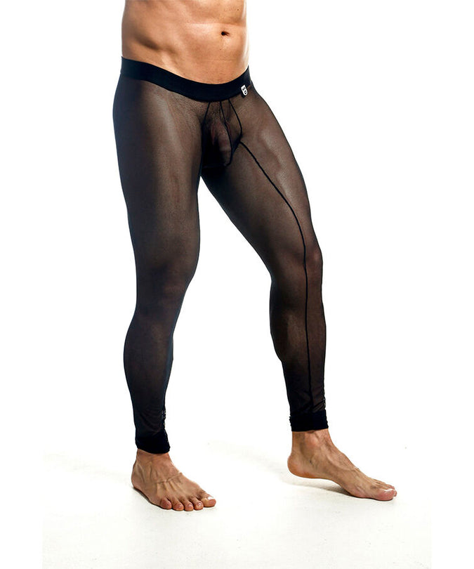 MOB - ZWARTE TRANSPARANTE PANTY MAAT S