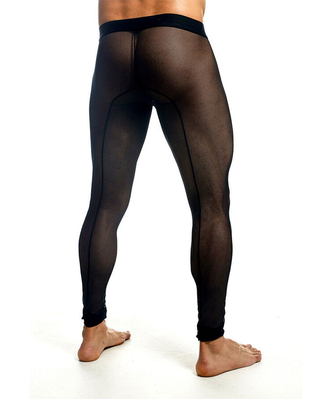 MOB - ZWARTE TRANSPARANTE PANTY MAAT S