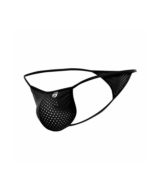 MOB - ZWARTE MICROVEZEL V-STRING MAAT S/M
