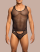 Mob – Transparent Black Bodysheer - L/XL