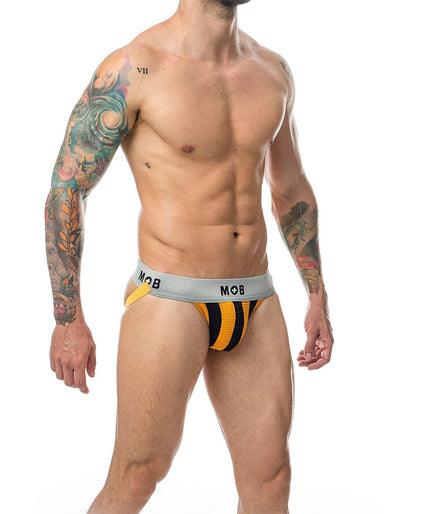 MOB - CLASSIC JOCK STRIPE ORANGE SIZE XL