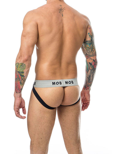 MOB - CLASSIC STRIPE WHITE JOCK SIZE XL
