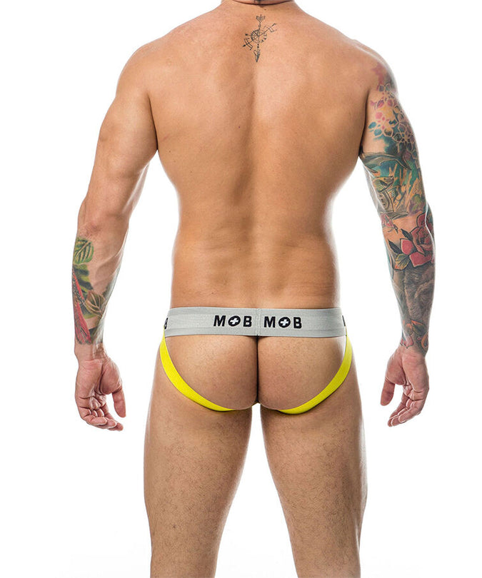 MOB - CLASSIC JOCK STRIPE YELLOW SIZE S
