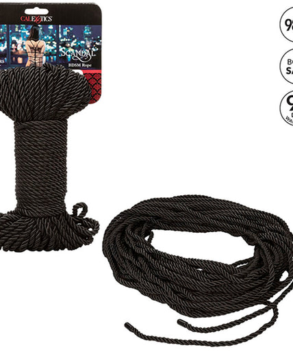 CALEXOTICS - SCANDAL BLACK BDSM ROPE 30 M