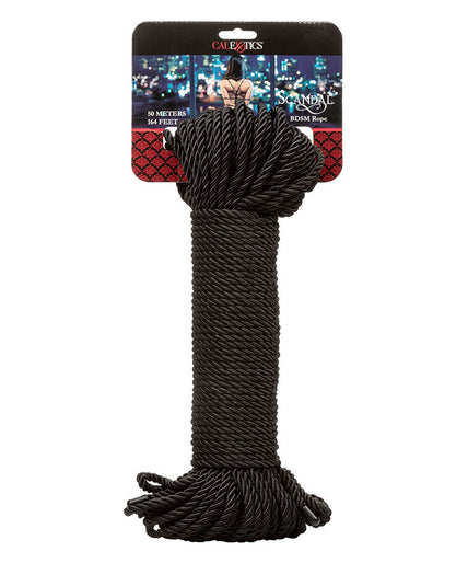 CALEXOTICS - SCANDAL BLACK BDSM ROPE 50 M