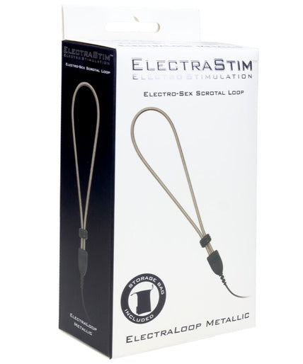 ELECTRASTIM - ELECTRALOOP ADJUSTABLE METAL SCROTAL RING