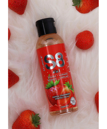 STIMUL8 - S8 4 IN 1 STRAWBERRY DESSERT LUBRICANT 125 ML
