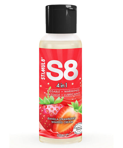 STIMUL8 - S8 4 IN 1 STRAWBERRY DESSERT LUBRICANT 125 ML