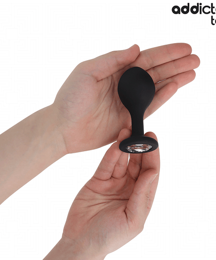 ADDICTED TOYS - SET OF 3 ANAL PLUG SILICONE WITH JEWEL