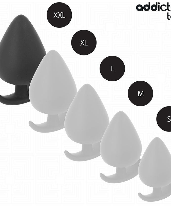 ADDICTED TOYS - ANAL PLUG SILICONE MAAT XXL 11 CM