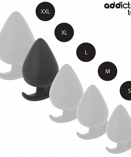 ADDICTED TOYS - ANAL PLUG SILICONE SIZE XL 9.5 CM