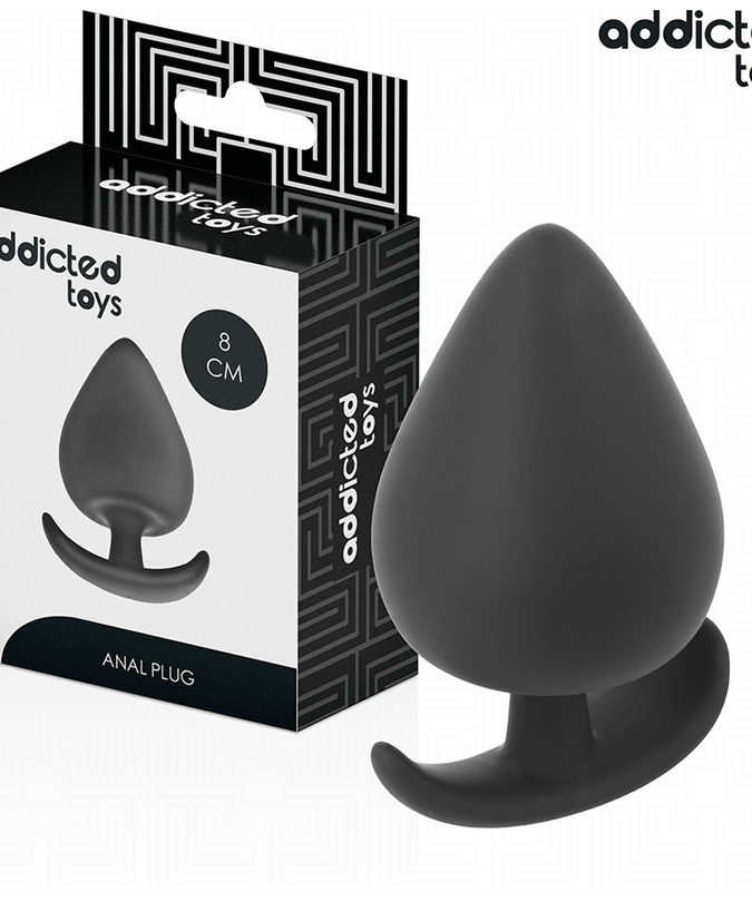 Addicted Toys – Anaalplug Siliconen Maat L 8 Cm