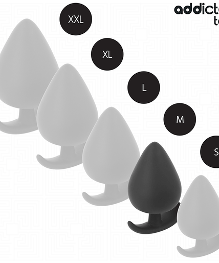 Addicted Toys – Anale Plug Siliconen Maat M 6,6 Cm