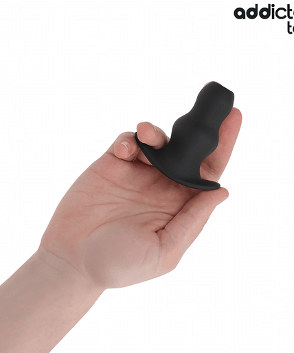 Addicted Toys – Hohler Analplug aus Silikon Größe S 7,3 cm 