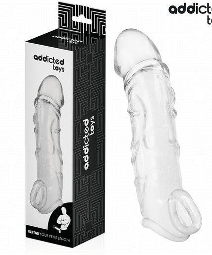 Addicted Toys – Transparente Penisverlängerung 27 cm 