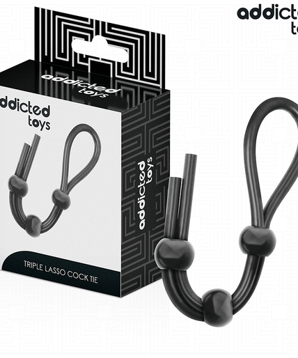 ADDICTED TOYS - SILICONE ROPE FOR THE TRIPLE LOOP PENIS
