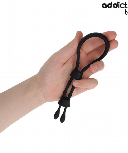 ADDICTED TOYS - ADJUSTABLE SILICONE ROPE FOR THE PENIS
