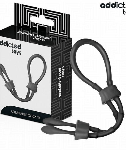 ADDICTED TOYS - ADJUSTABLE SILICONE ROPE FOR THE PENIS
