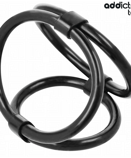 ADDICTED TOYS - TRIPLE PENIS RING
