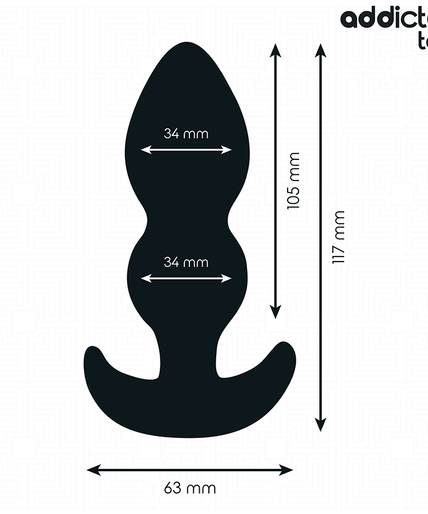 ADDICTED TOYS - ANAL PLUG SILICONE SIZE L 11.7 CM