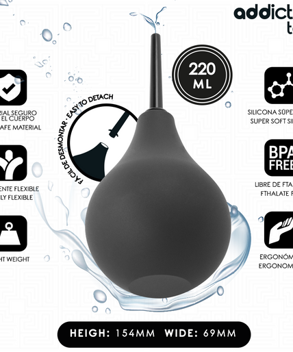 Addicted Toys – Travel Anal Cleaner Size L 220 Ml