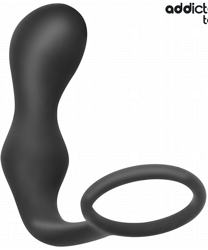 ADDICTED TOYS - ANAL PLUG WITH RING SILICONE MODEL 3