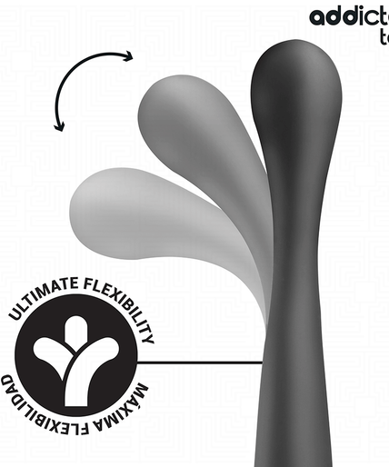 ADDICTED TOYS - DOUBLE ANAL MASSAGER SILICONE 22.5 CM